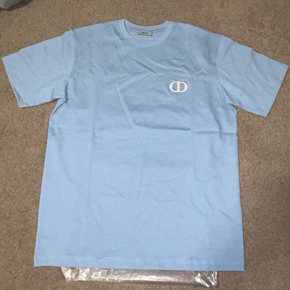 Dior Blue CD Icon Shirt Size Small